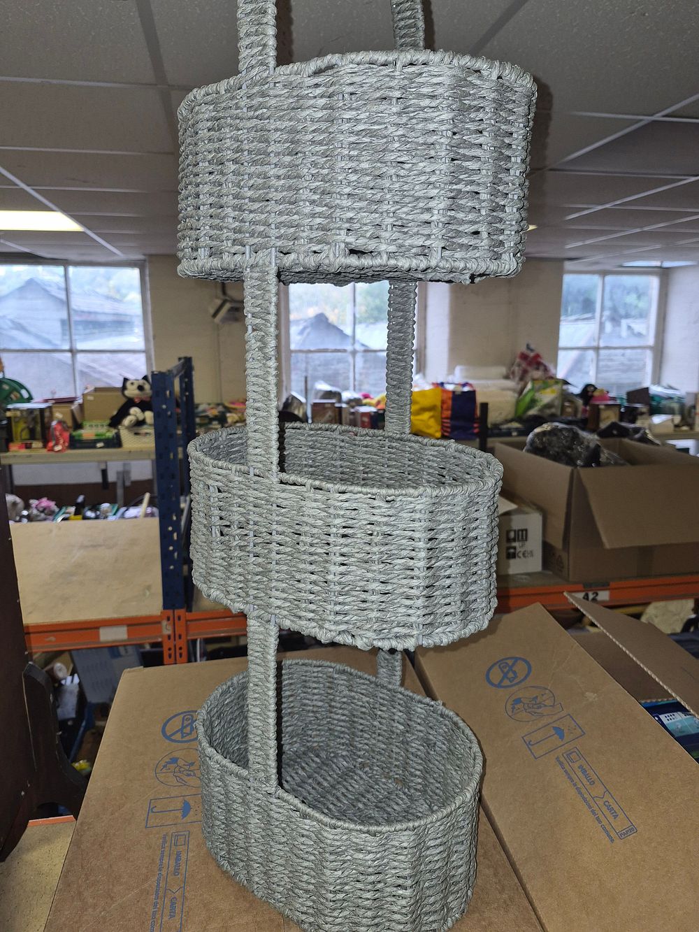 Lot 95 – Three Tier Paper Rope Caddy new with tags