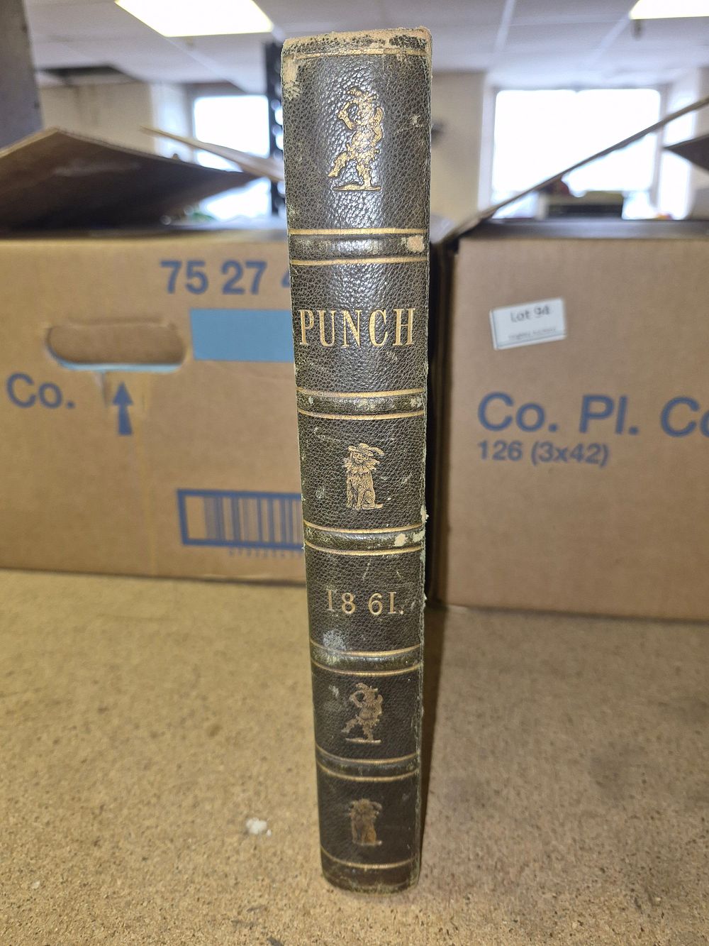Lot 96 – Punch, or the London Charivari. 1861. Bound Volume