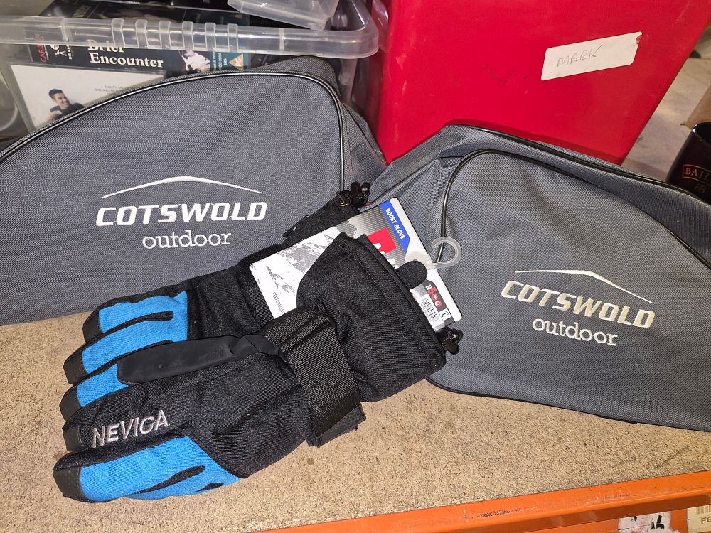 Lot 98 – A Pair of Cotswold Outdoor Equipment Bags and Nevica Boost Glove new with tags