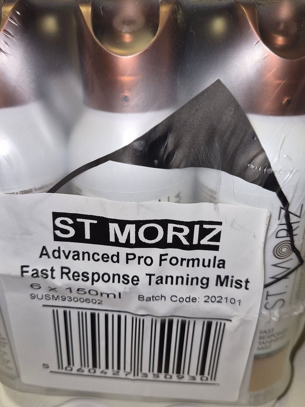 Lot 91 – Six ST. MORIZ Advanced Pro Formula Fast Response Tanning Mist