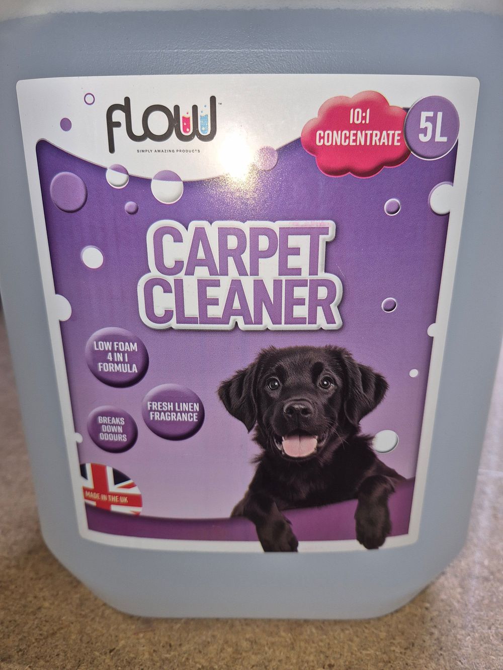 Lot 83 – Flow Pet Magic Carpet Cleaner 5L Concentrate
