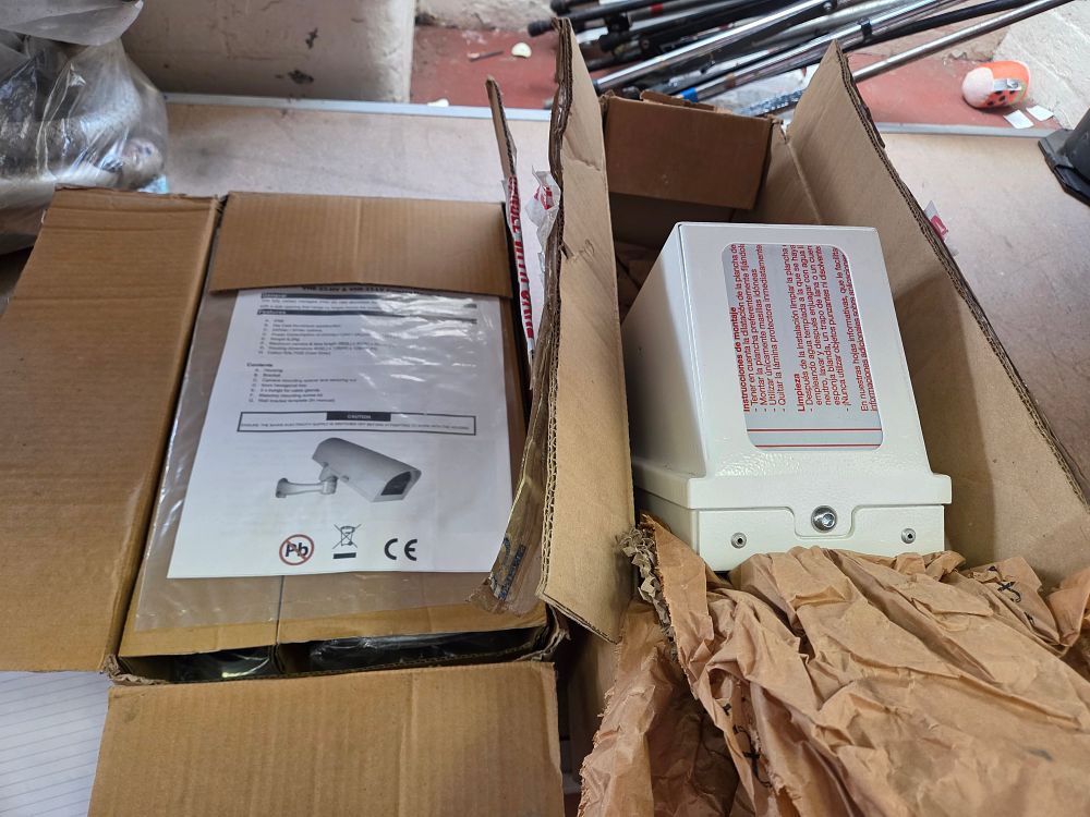 Lot 89 – Multiple VHE VHE-23 Camera Housings in original packaging