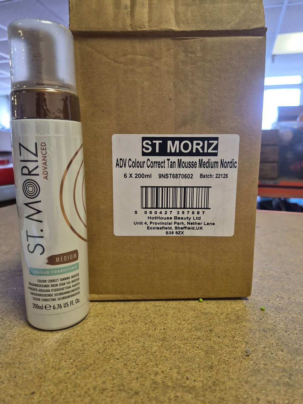 Lot 169 – Six St. Moriz Advanced Colour Correcting Medium Nordic Self Tanning Mousse