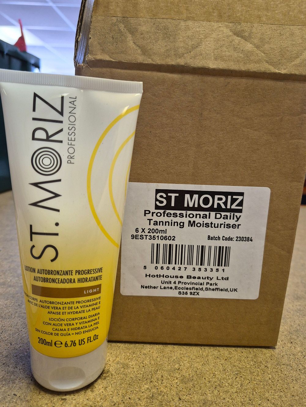 Lot 172 – Six St. Moriz Professional Daily Tanning Moisturiser