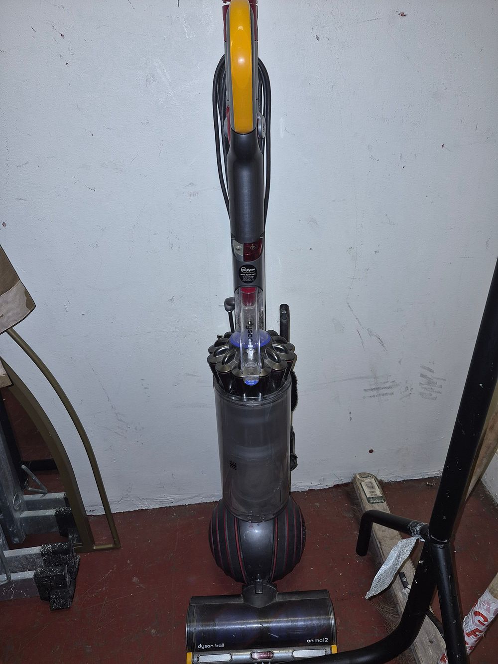 Lot 225 – Dyson Ball Animal 2 Corded Upright Vacuum Cleaner with accessories powers on
