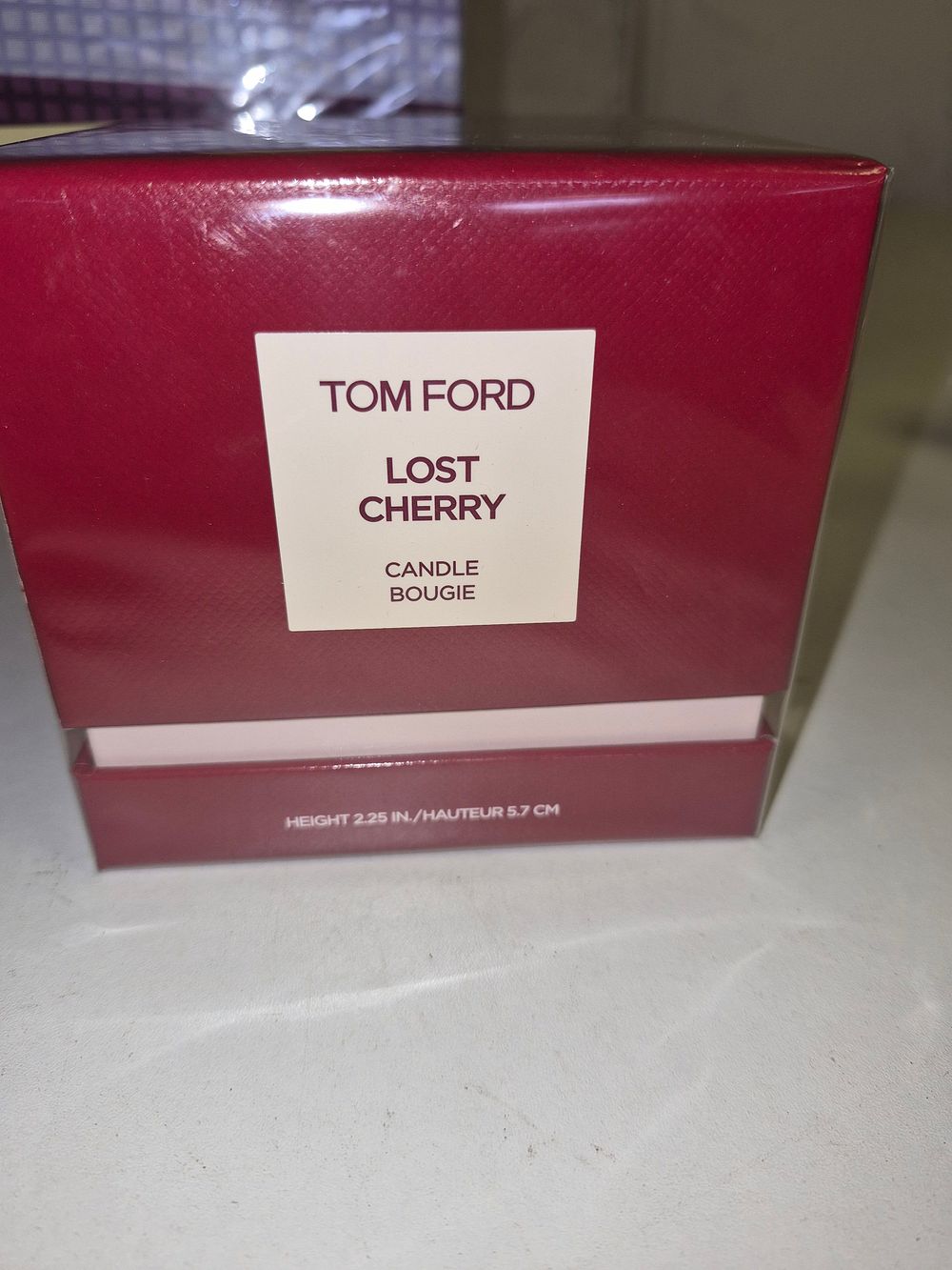 Lot 250 – Tom Ford Lost Cherry Scented Candle sealed