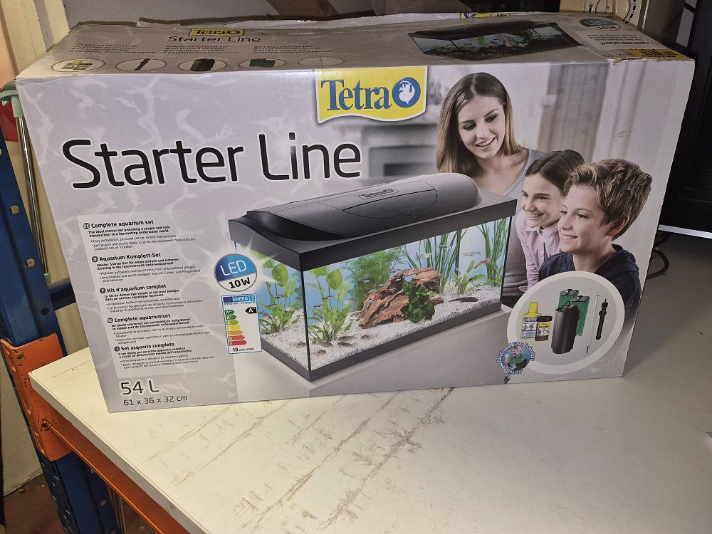Lot 275 – Tetra Starter Line 54 L Complete Aquarium Set new in box