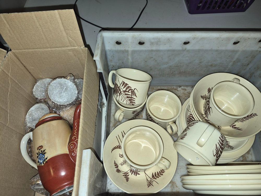 Lot 279 – A Group of Earthenware Tea and Coffee Services