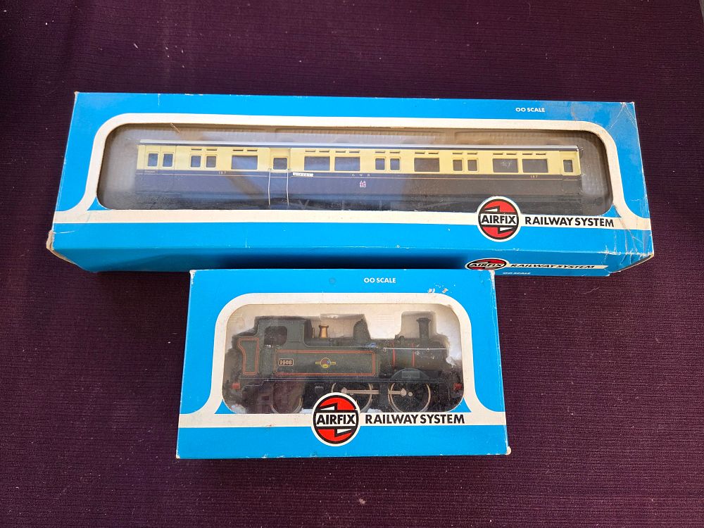 Lot 131 – Two Airfix Railway System OO Scale Model Train Items boxed