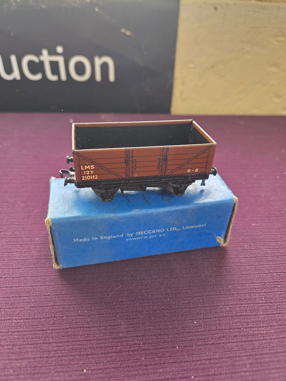 Lot 165 – Hornby-Dublo D1 Open Wagon boxed