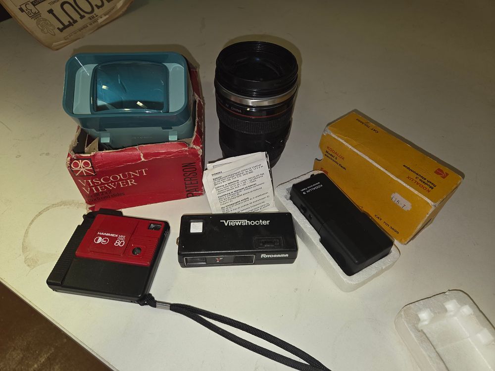 Lot 308 – A Collection of Hanimex and Fotorama Cameras and Photographic Accessories