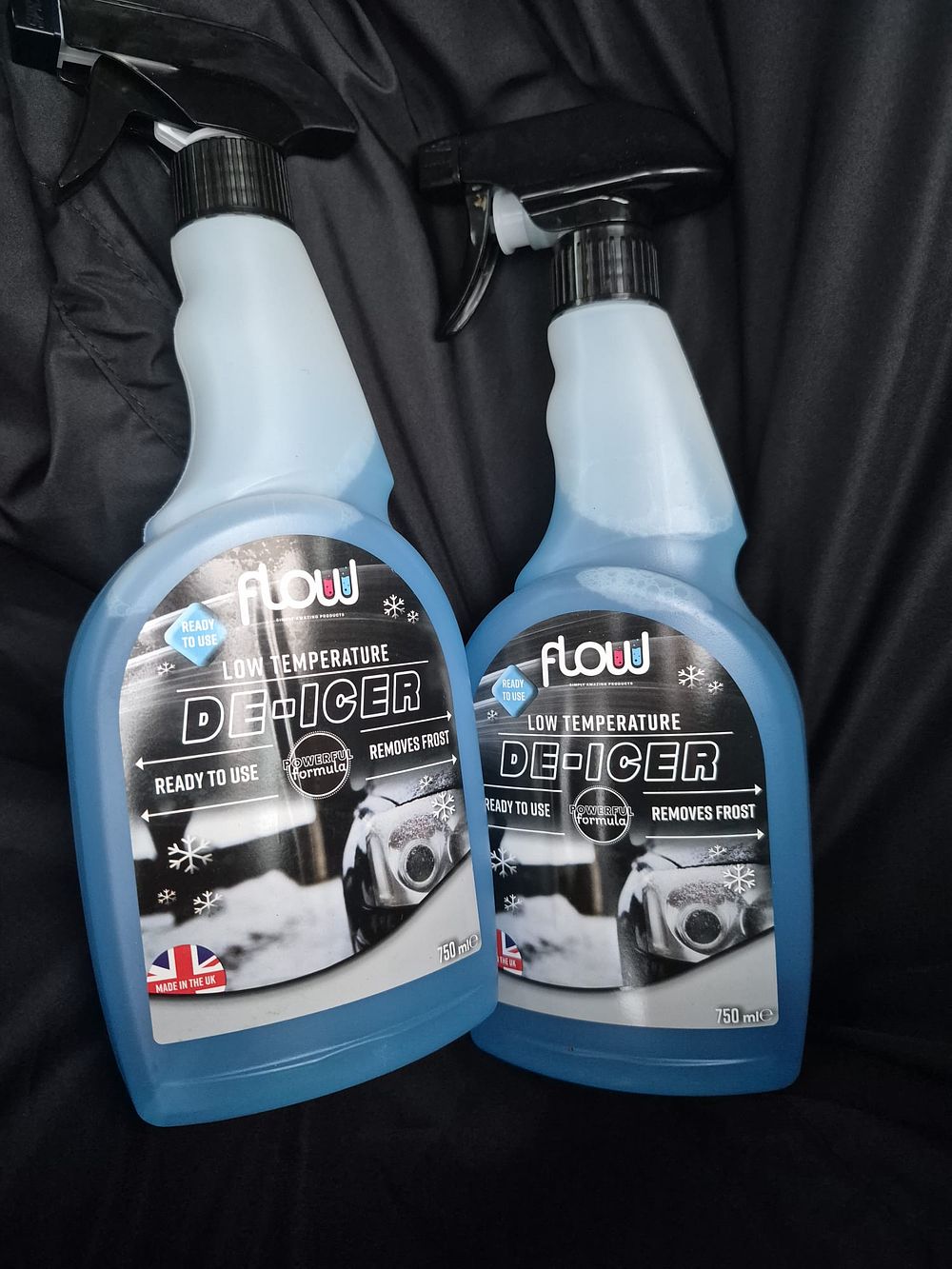 Lot 311 – A Pair of Flow Low Temperature De-Icer 750ml Spray Bottles