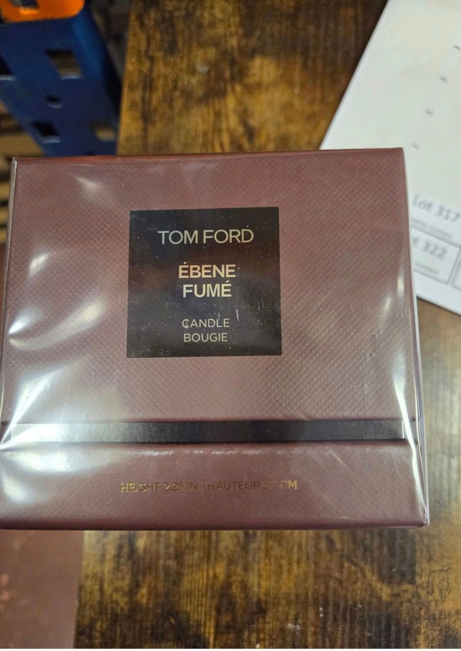 Lot 330 – Tom Ford Ebène Fumé Scented Candle sealed in box