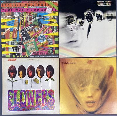 Vinyl Records Rolling Stones Set of Four More Hot Rocks (big hits & fazed cookies), London 