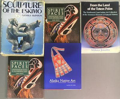 Vintage Northwest Indigenous Art Books Set of 4 From the Land of the Totem Poles by Aldona 
