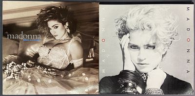 Vinyl Records Madonna Like A Virgin Self Titled Like a Virgin, Sire Records W1 25157, 1984. 