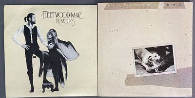 Vinyl Records Fleetwood Mac Tusk & Rumours Tusk, Warner Brothers 2HS 3350, 1979. Two record 