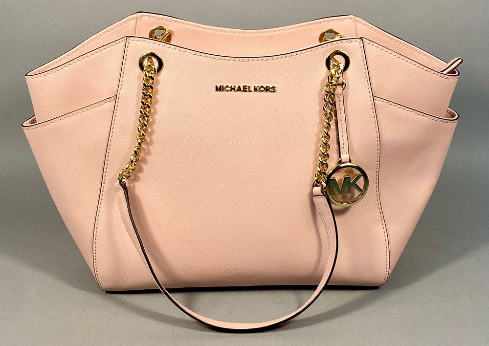 Michael Kors Jet Set Travel Large Blush Pink Saffiano Leather Shoulder Tote. A Michael Kors Jet 