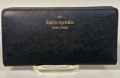 Kate Spade New York Staci Large Slim Bifold Wallet, Black. Kate Spade New York Staci Large Slim 