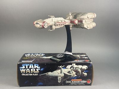 Kenner Star Wars Collector Fleet Electronic Rebel Blockade Runner, 1996. A Kenner Star Wars 