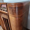 Philco Model 42-1010 Art Deco Floor Console Radio. A mid-century Philco Model 42-1010 floor Image - 3