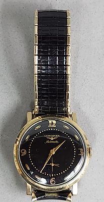 Longines 10K Gold Filled Automatic Watch. This is a vintage Longines automatic wristwatch 