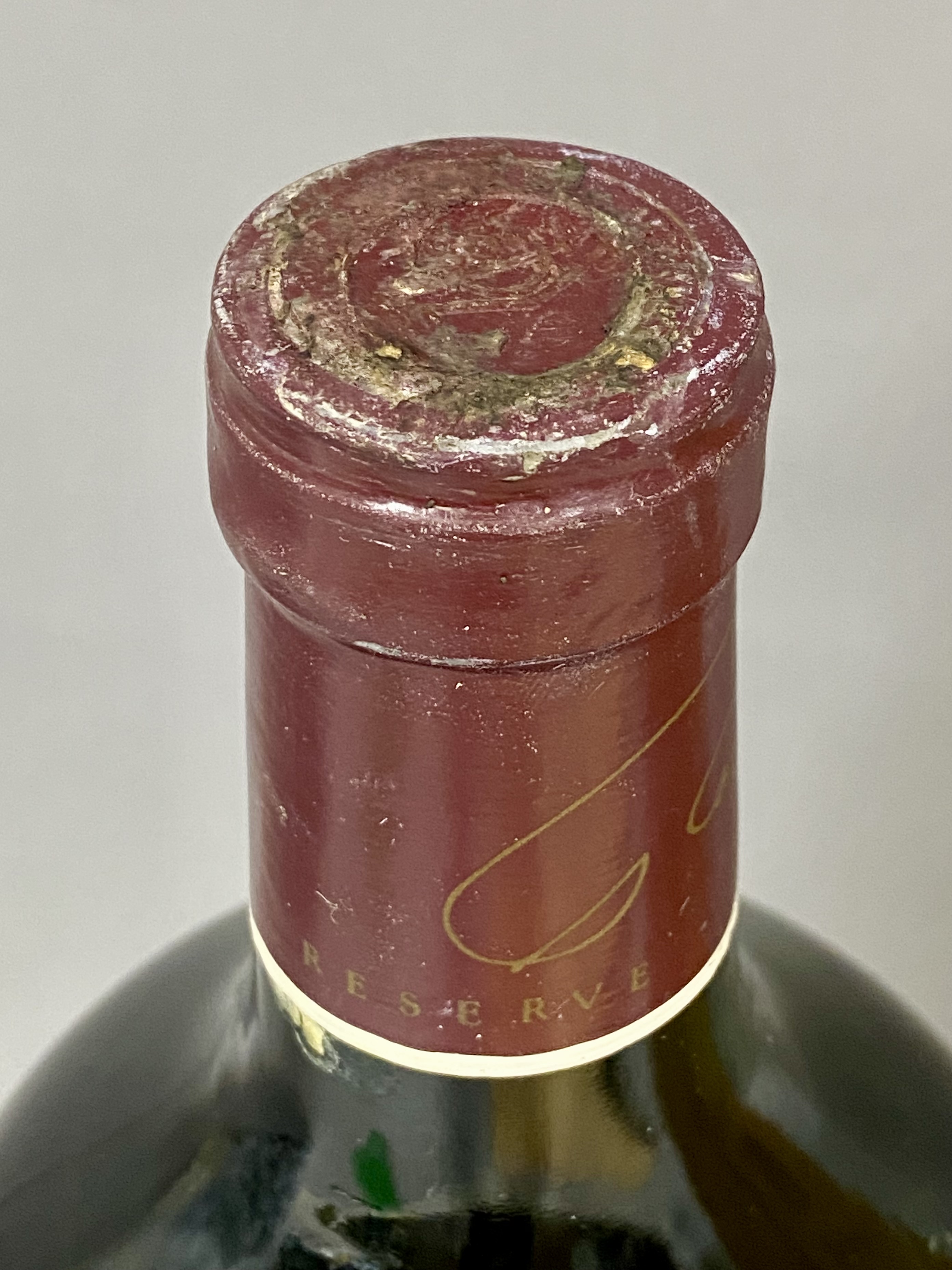1987 Robert Mondavi Cabernet Reserve 3L Signed by Tim Mondavi
