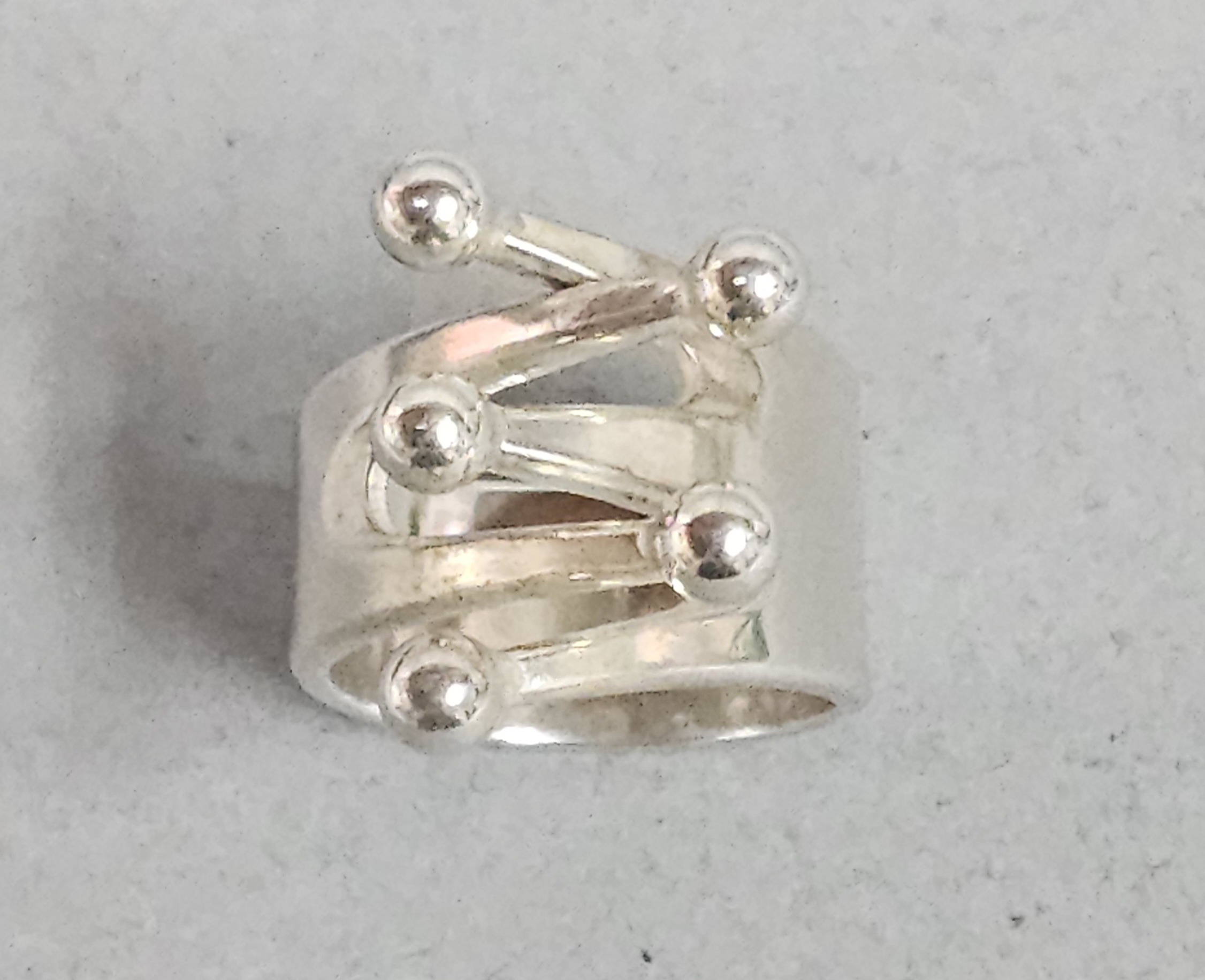 Anna-Greta Eker Sterling Silver Ring 9.3 Grams