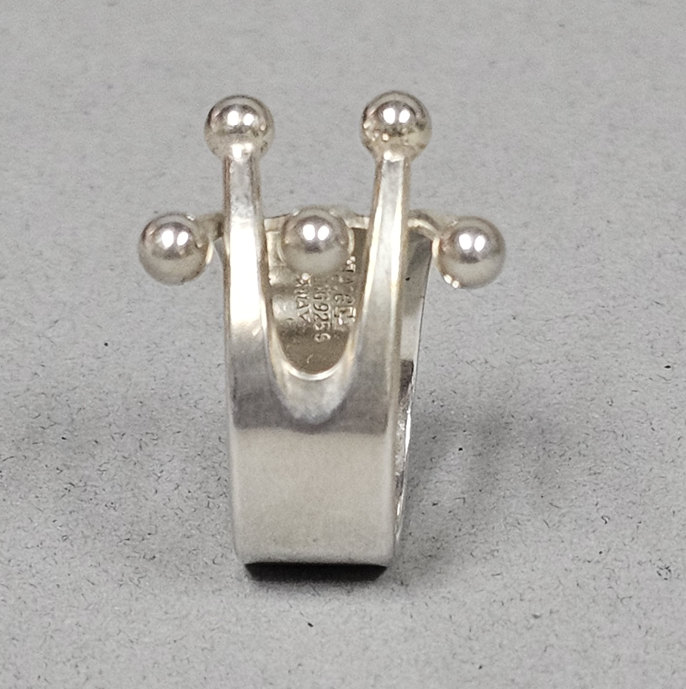 Anna-Greta Eker Sterling Silver Ring 9.3 Grams