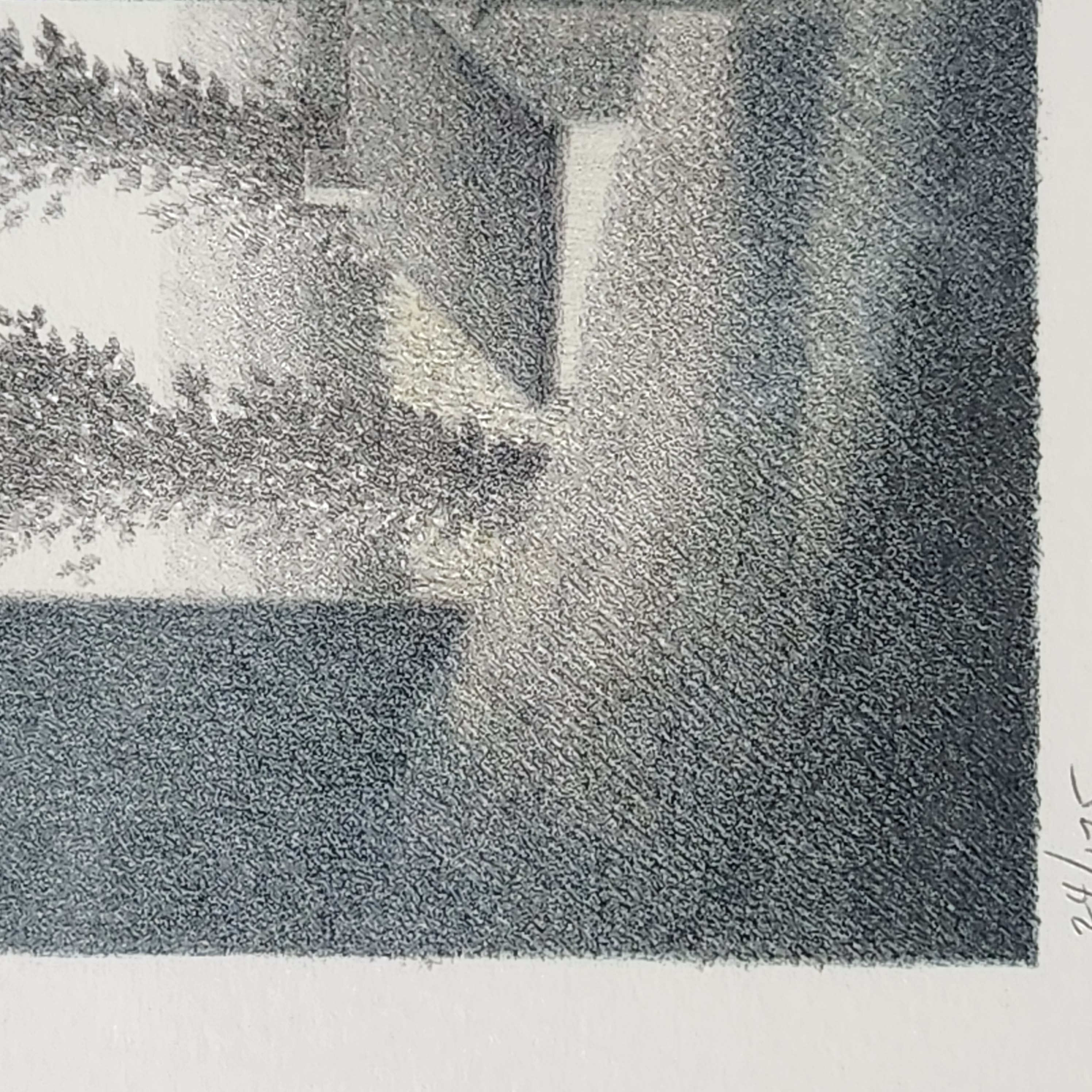 Robert Kipniss Landscape Lithograph