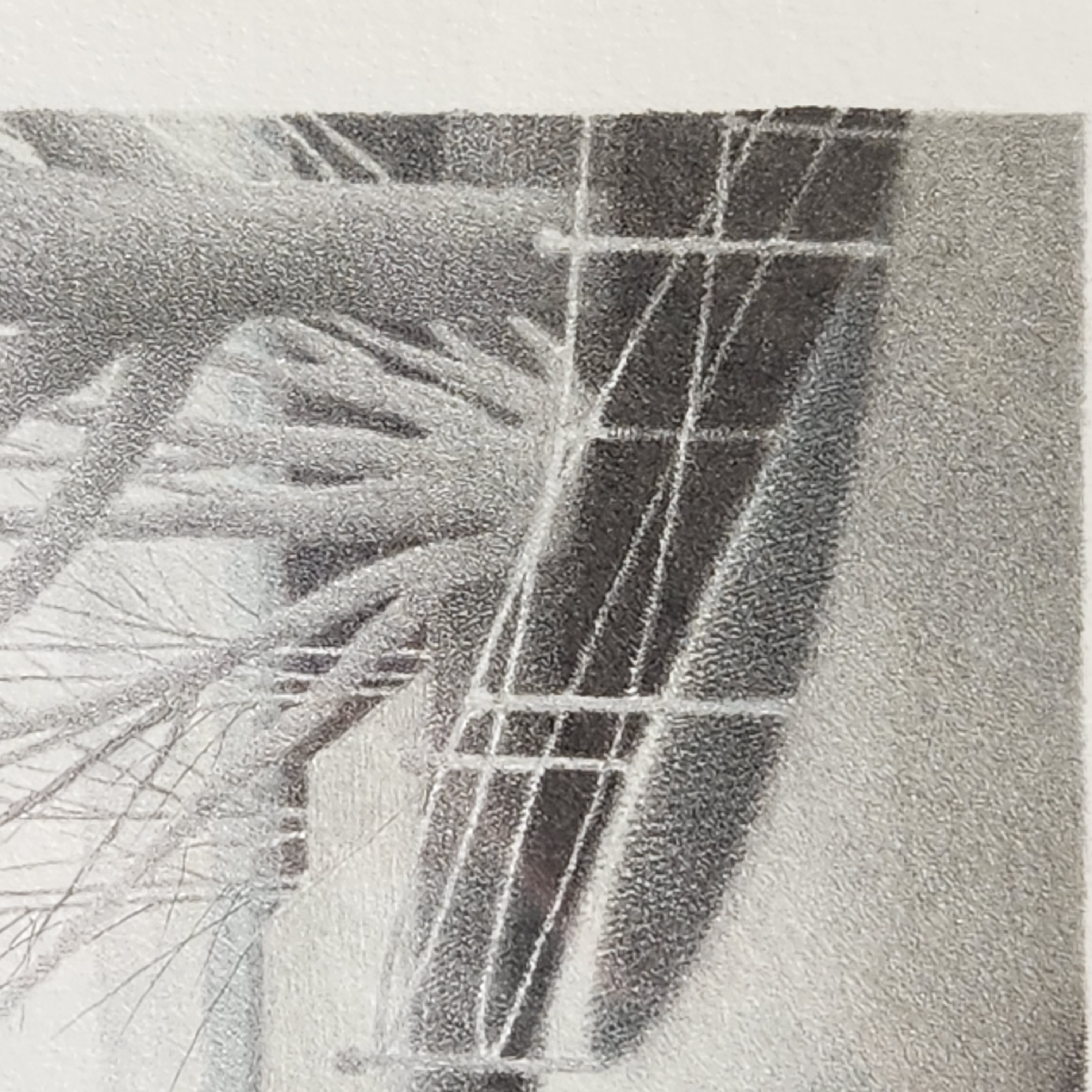 Robert Kipniss Winter landscape Lithograph