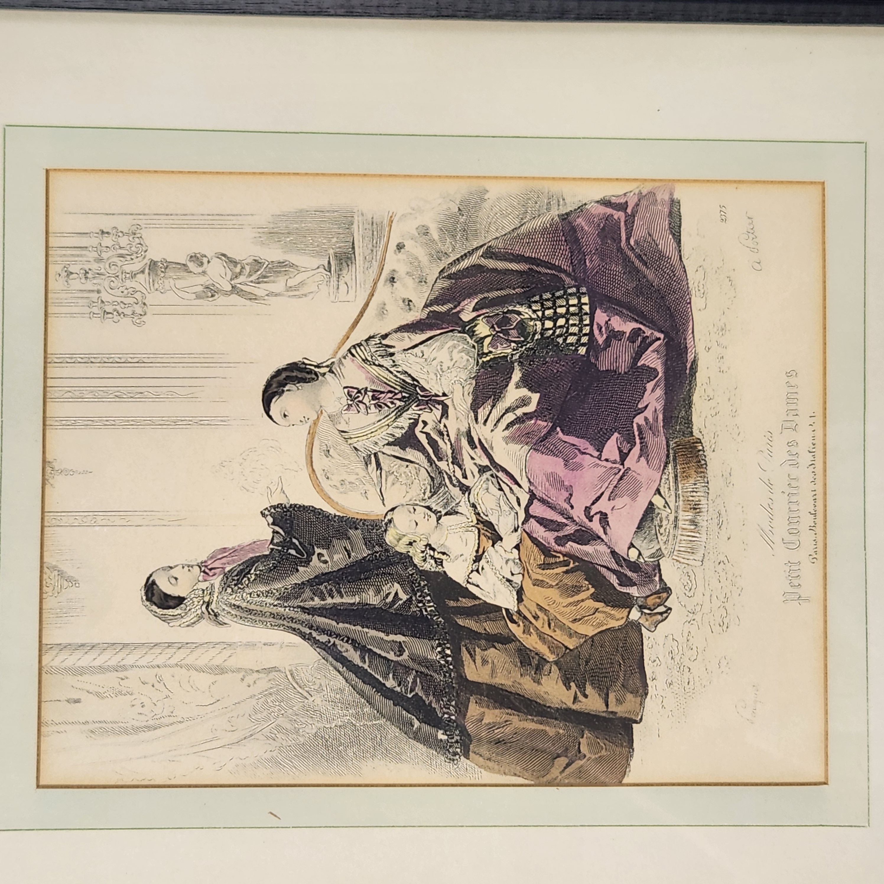 19th-Century French Fashion Engravings
