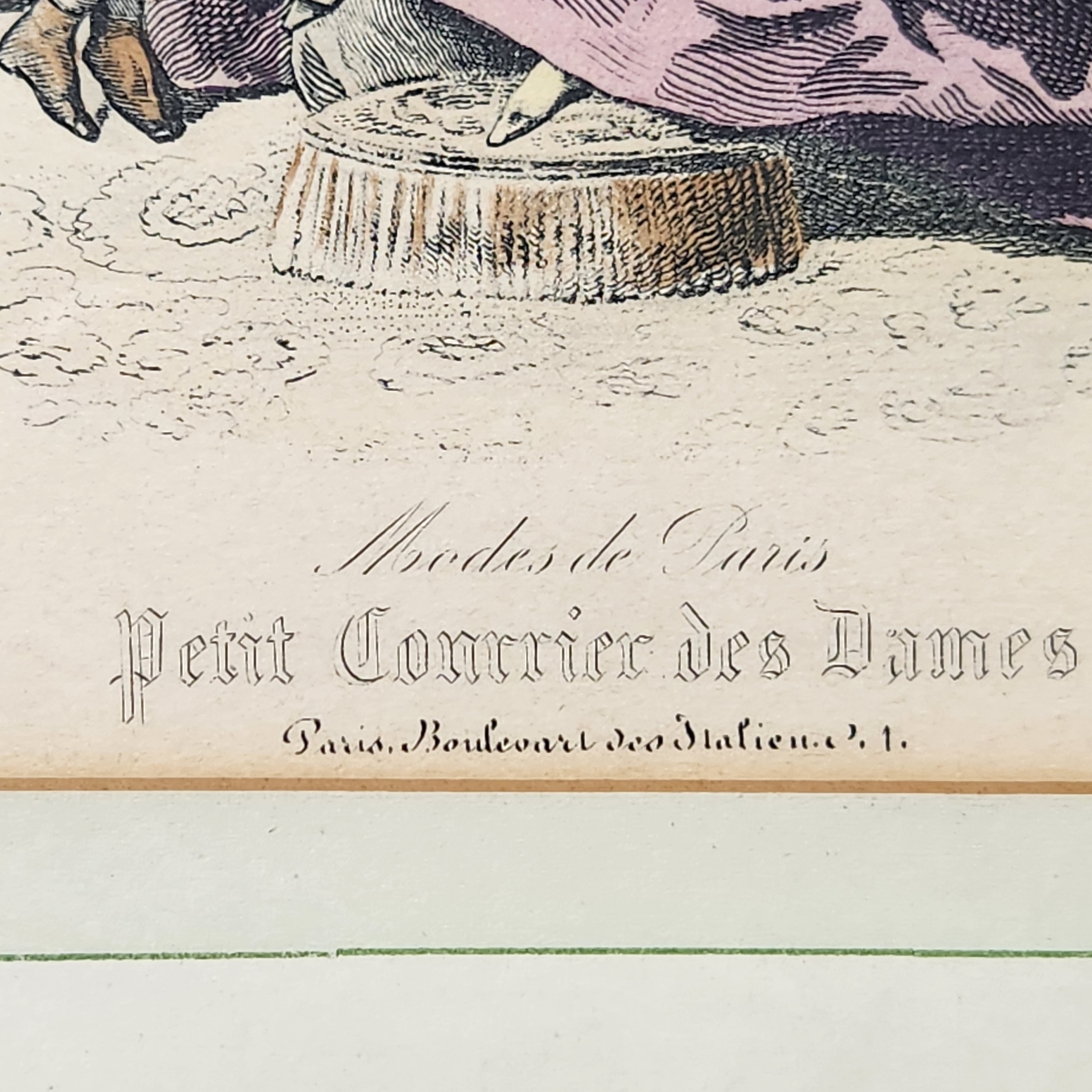 19th-Century French Fashion Engravings