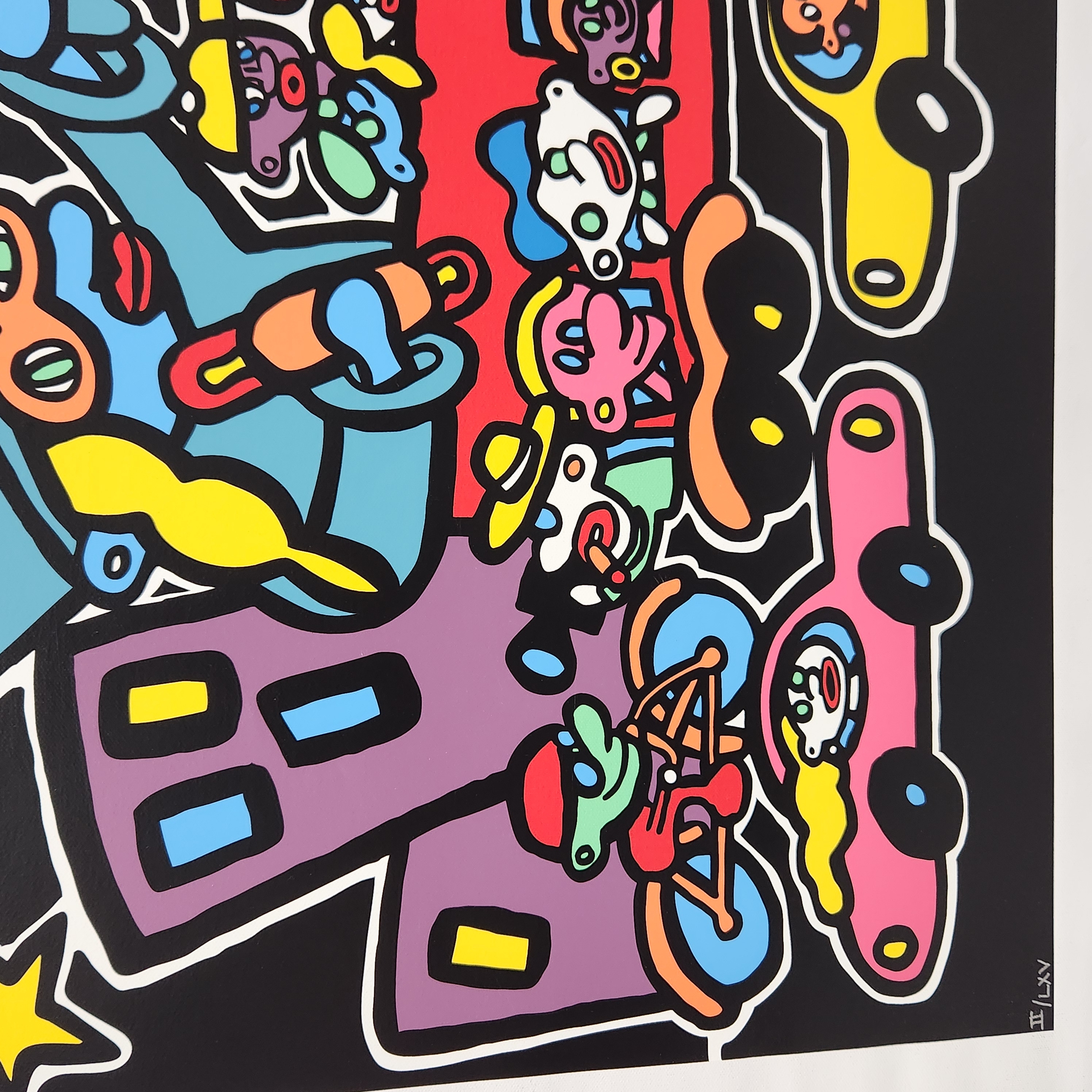 Peter Marco NYC at Night Screen Print