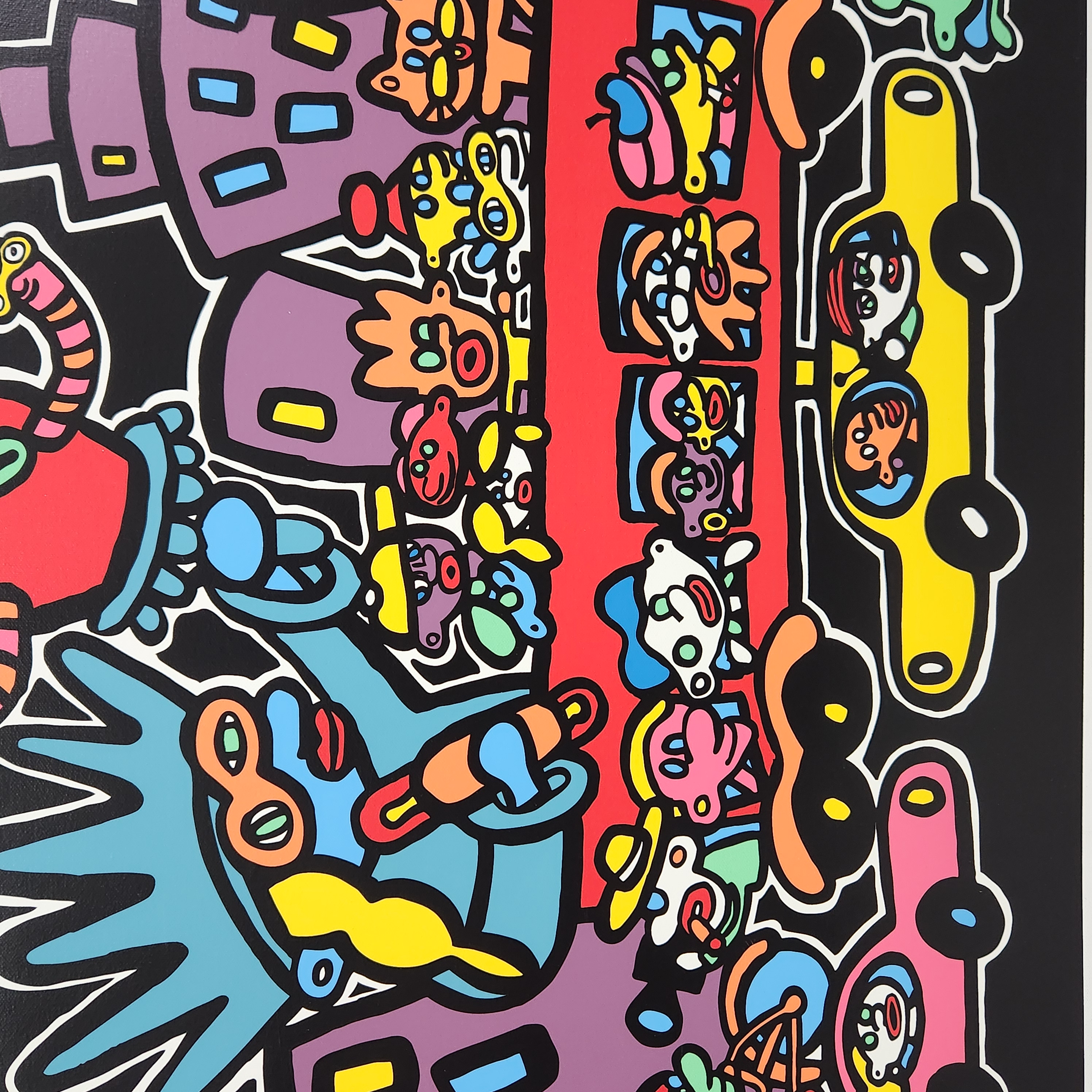 Peter Marco NYC at Night Screen Print