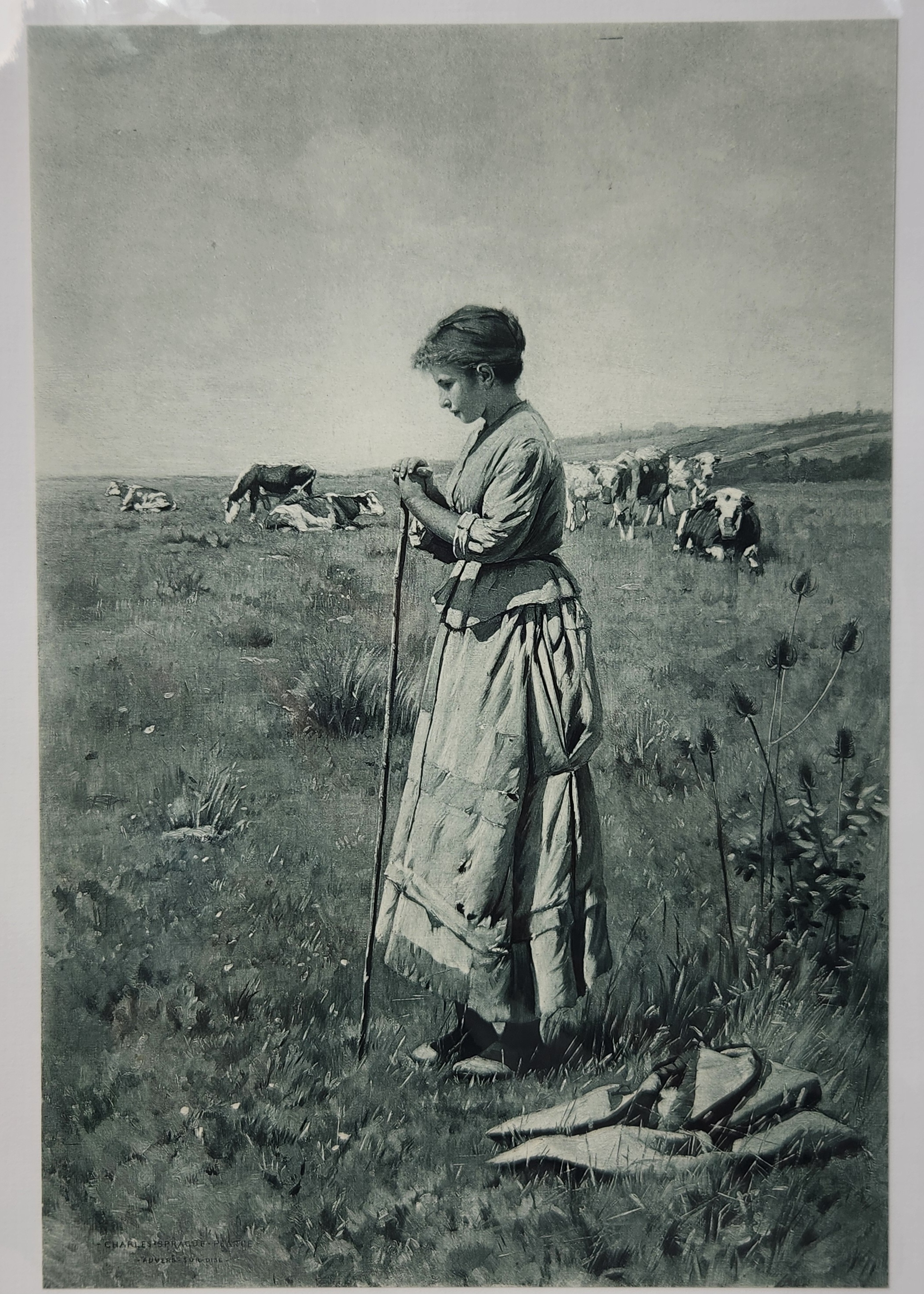 Charles Sprague Pearce Shepherdess