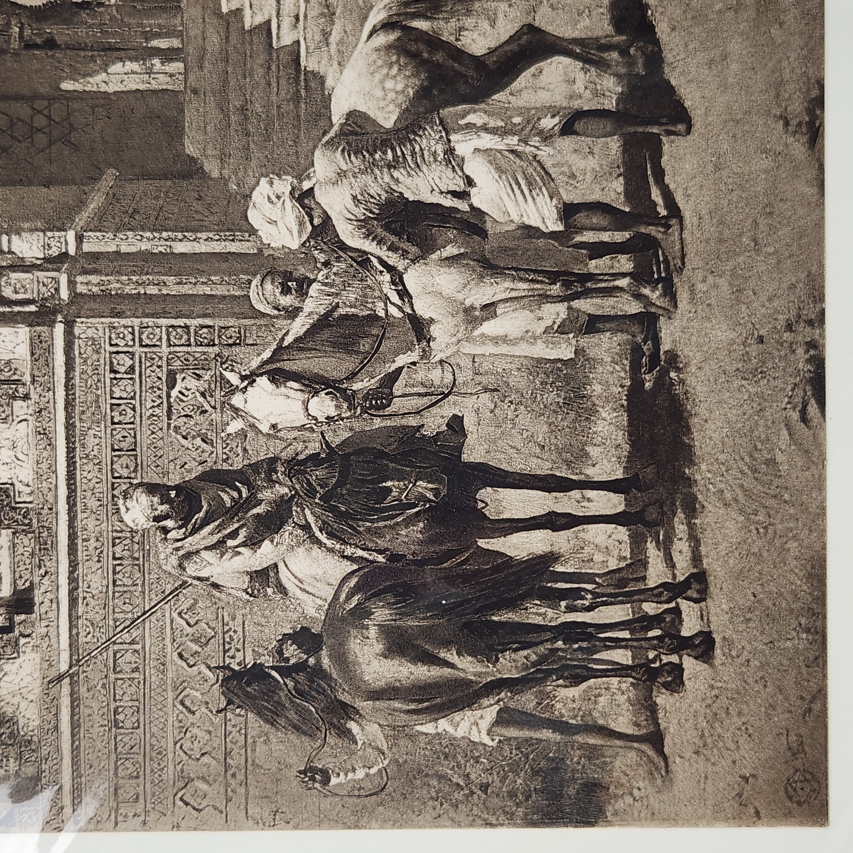 Edwin Lord Weeks Horsemen Photogravure