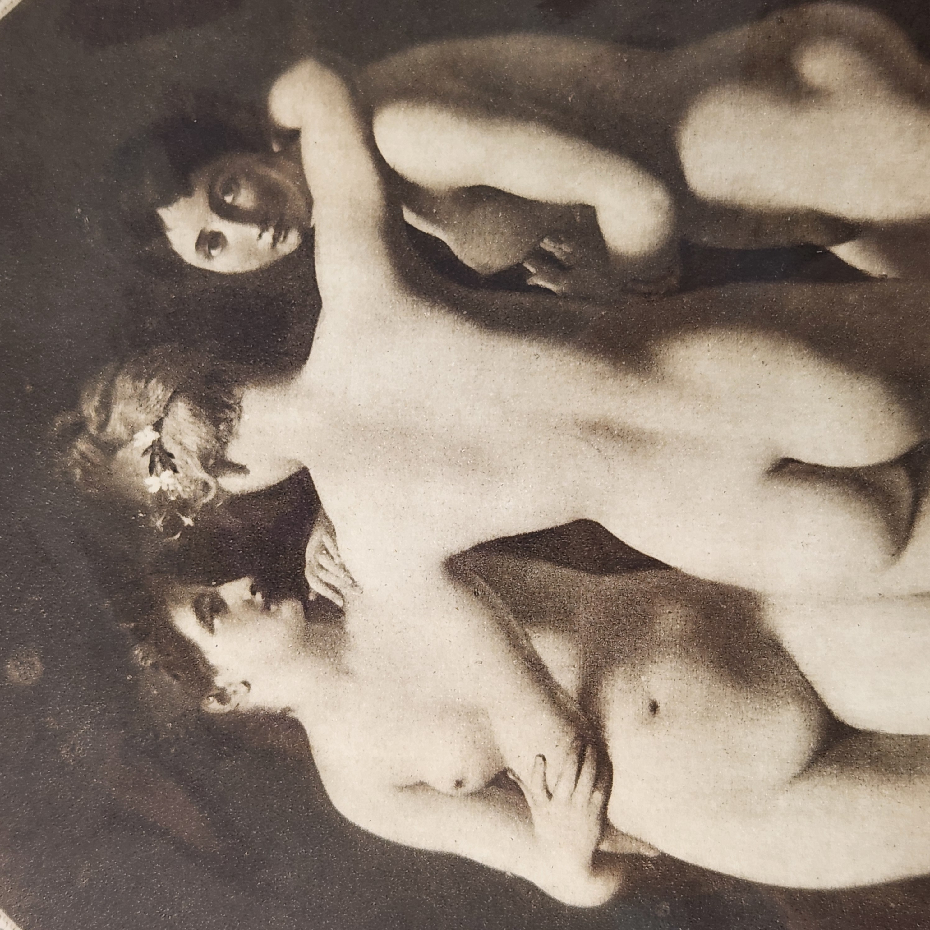 1952 Copperplate Gravure The Three Graces