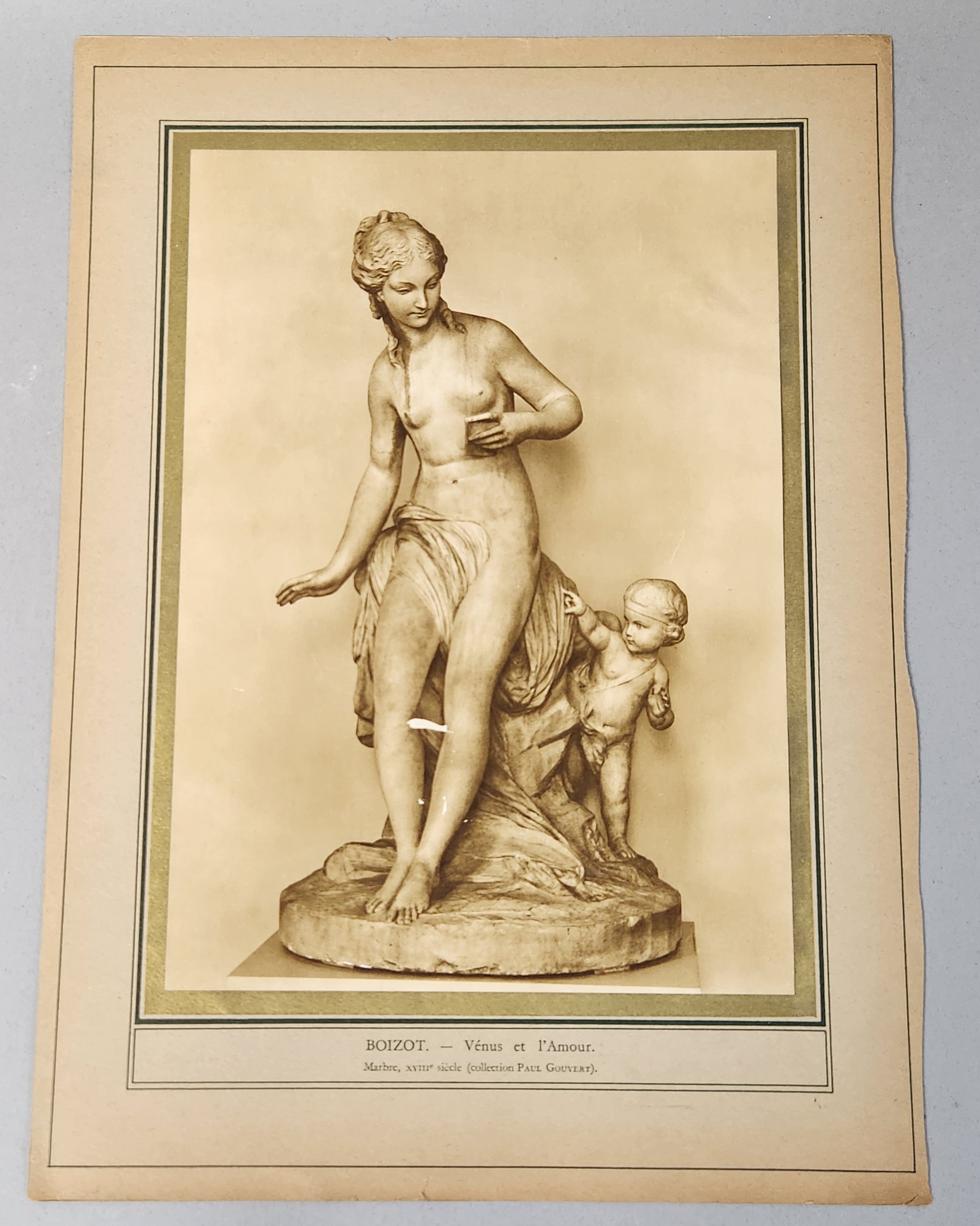 Two-Sided Art Reproduction Plates