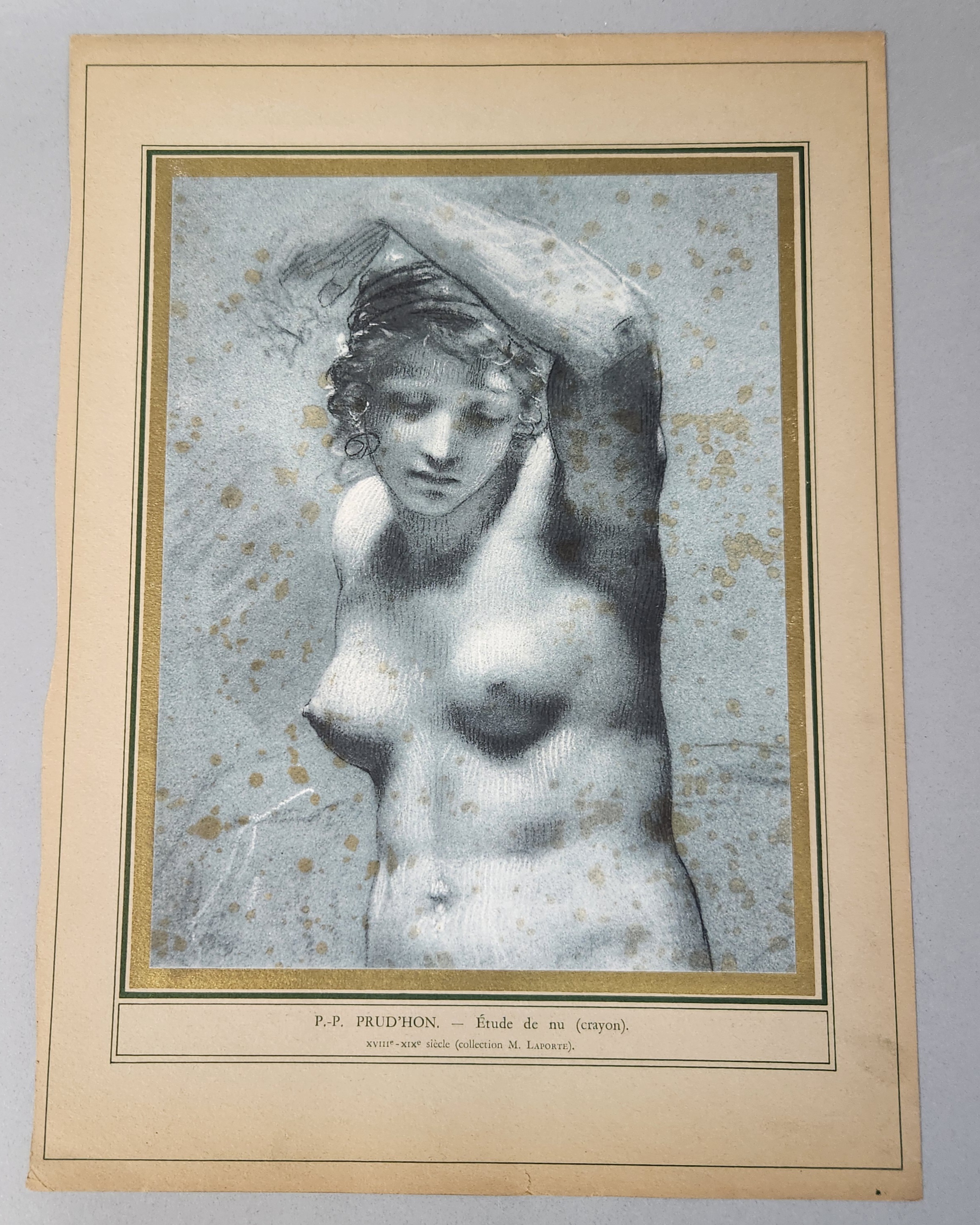 Two-Sided Art Reproduction Plates