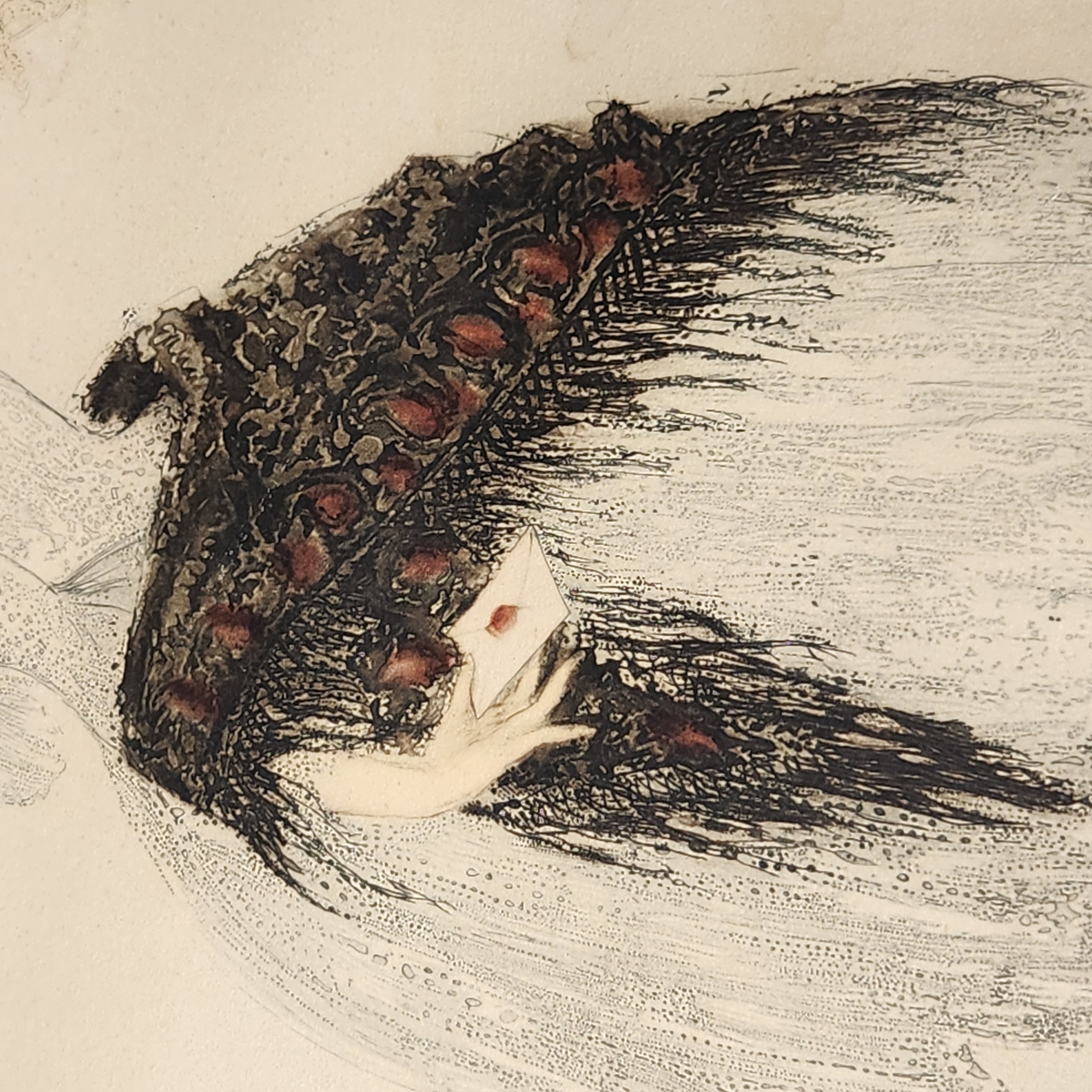 Louis Icart La Lettre Color Etching & Aquatint