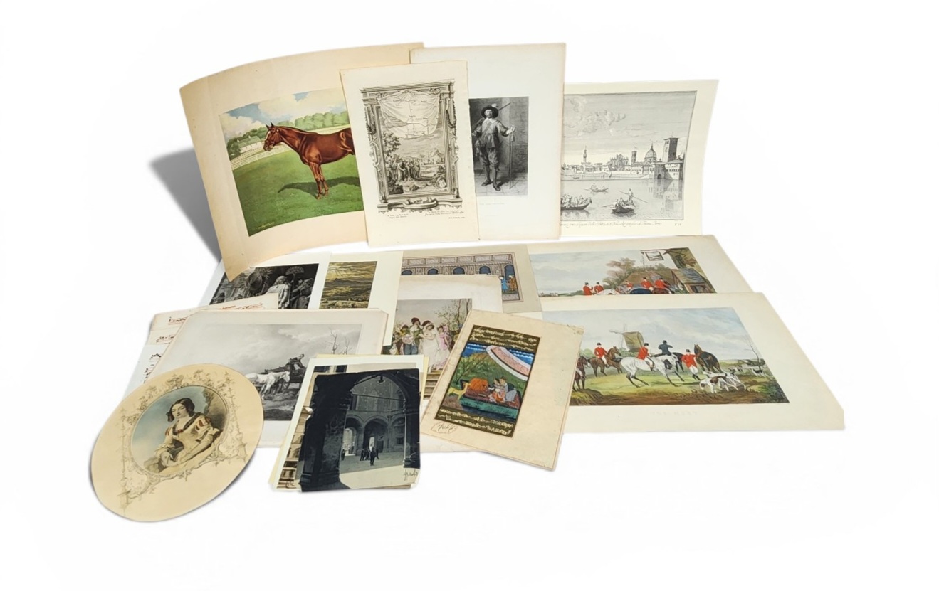 Assortment of Prints Photographs