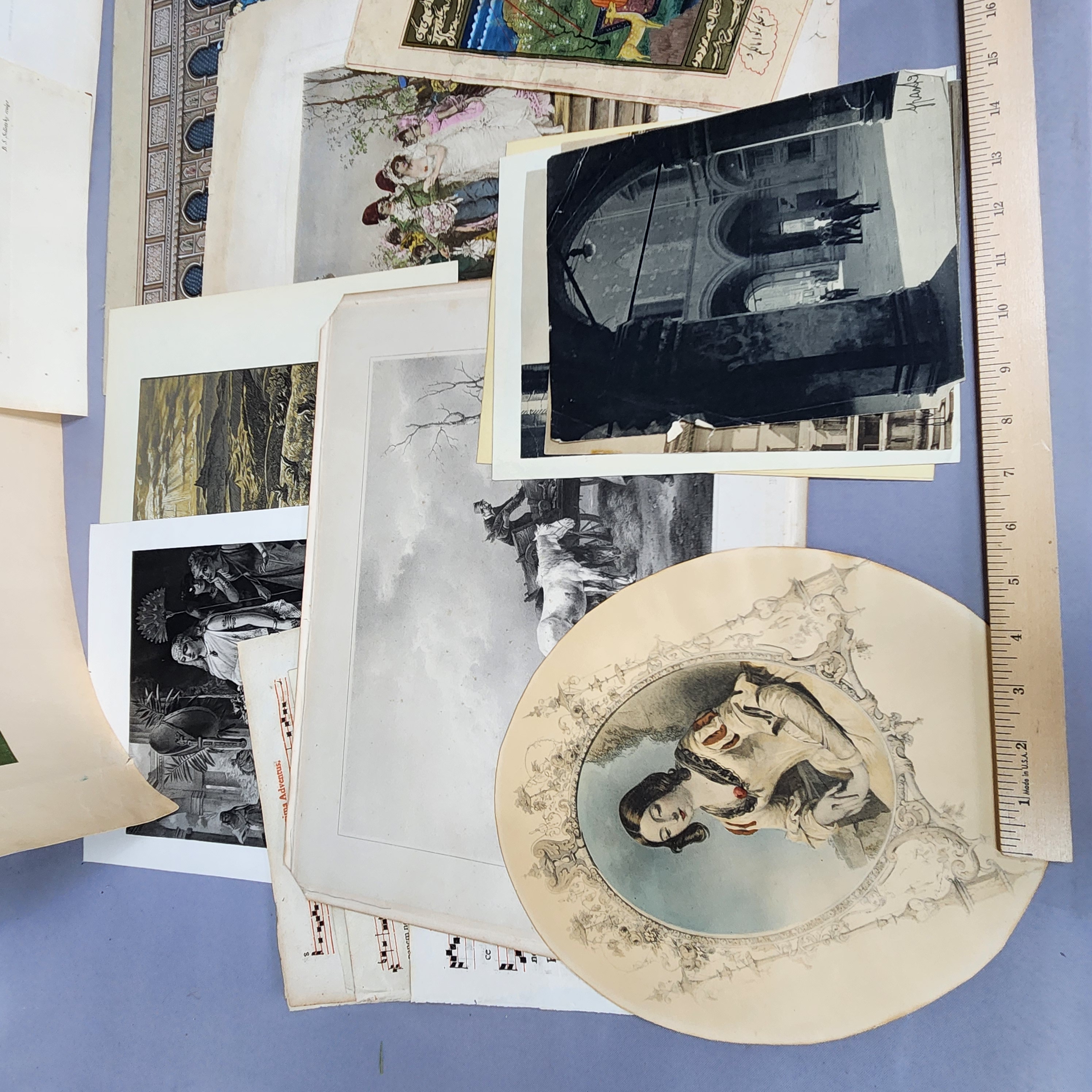 Assortment of Prints Photographs