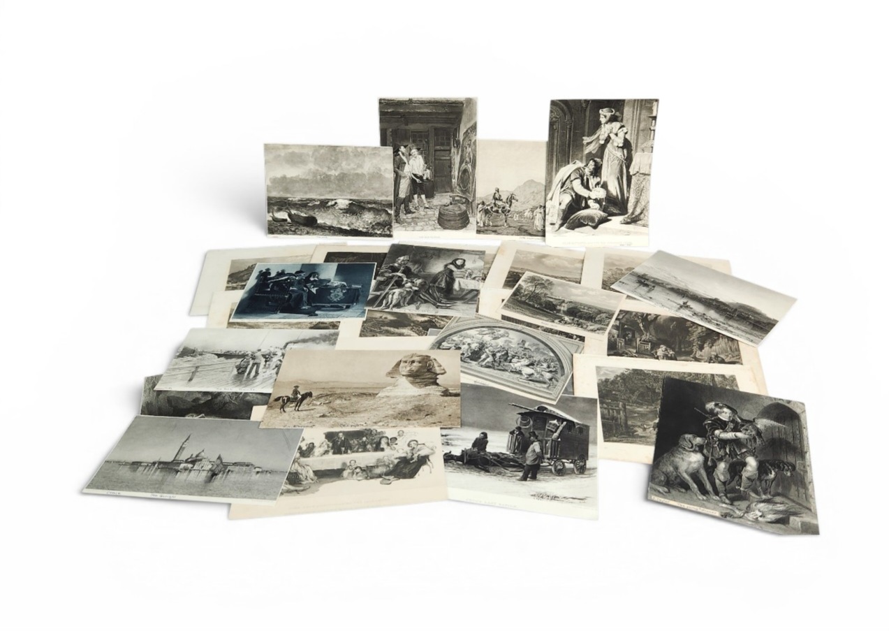 Assortment Steel Engravings & Photogravures
