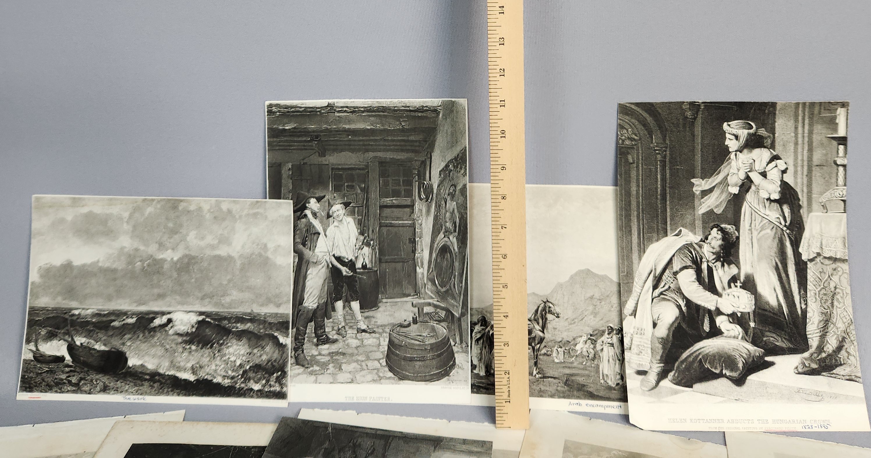 Assortment Steel Engravings & Photogravures