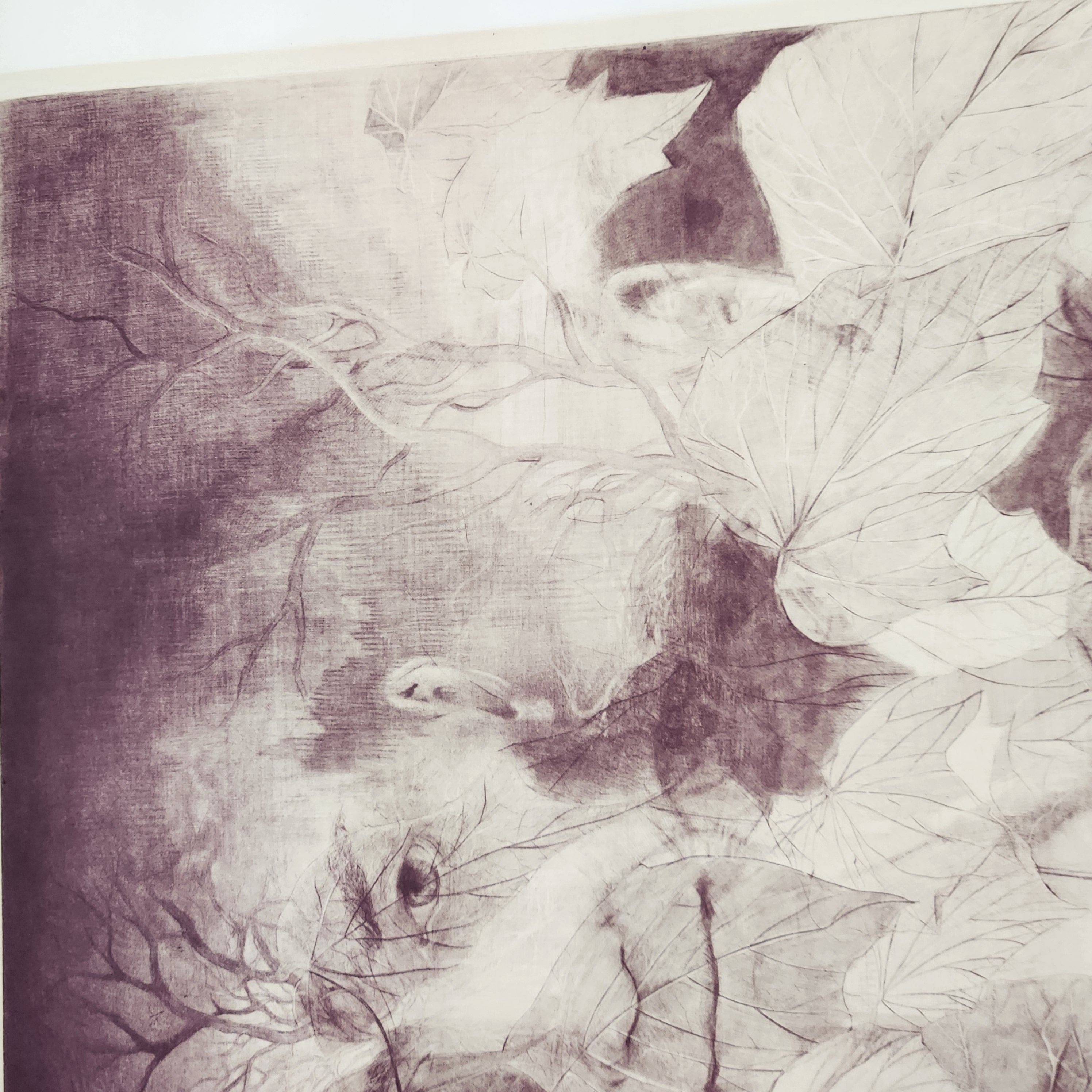 G.H. Rothe Mezzotint Print Mindscape