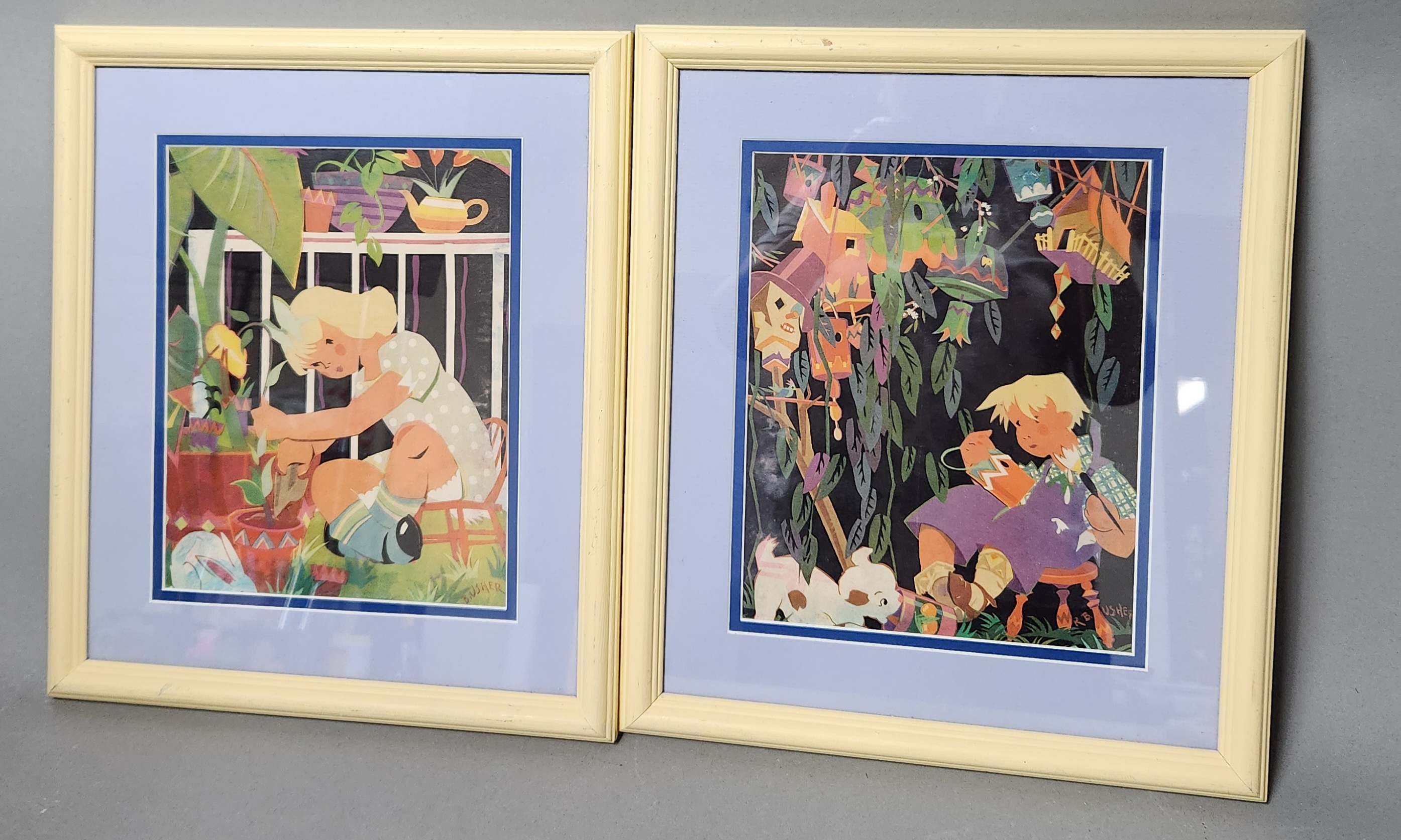 Robert Usher Framed Prints
