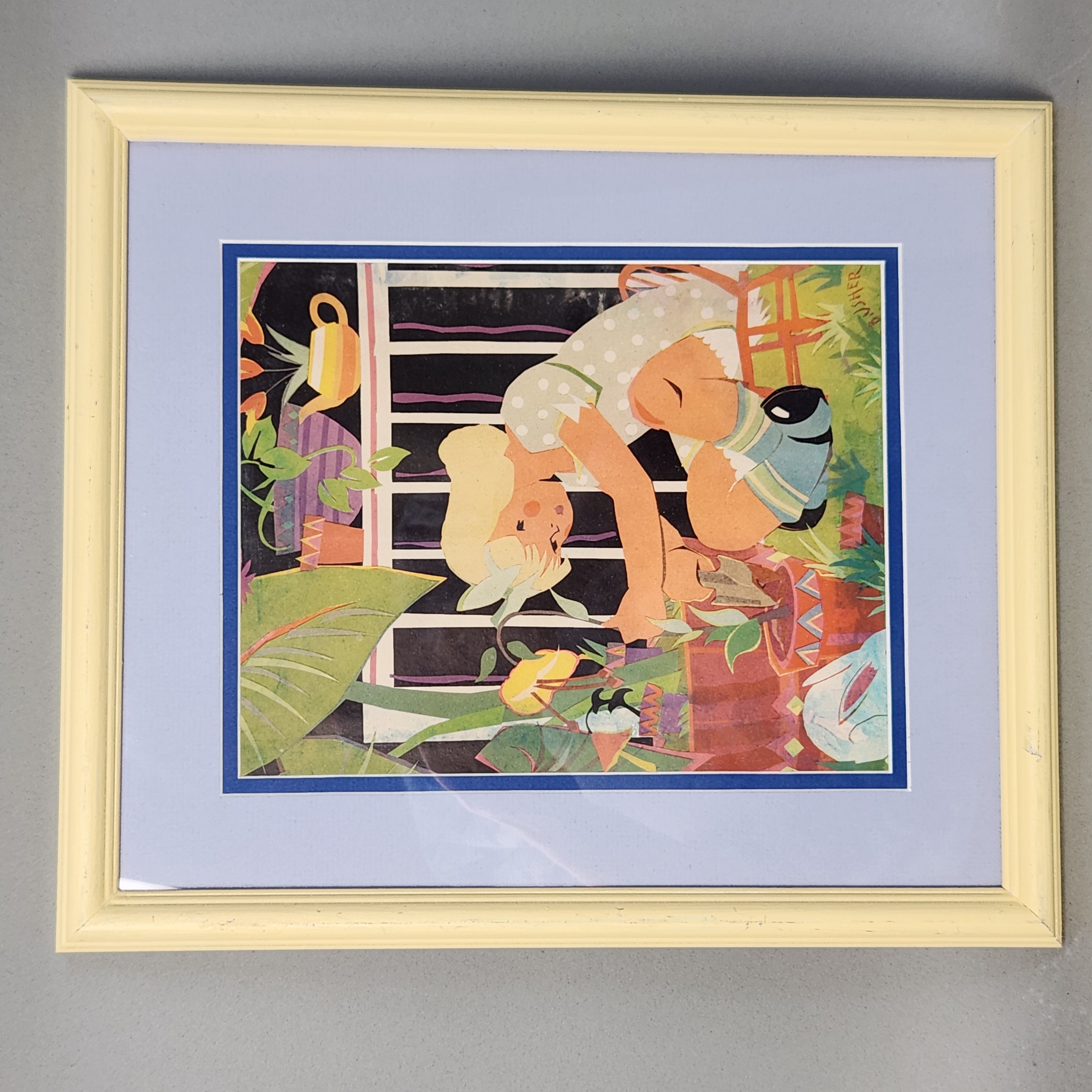 Robert Usher Framed Prints