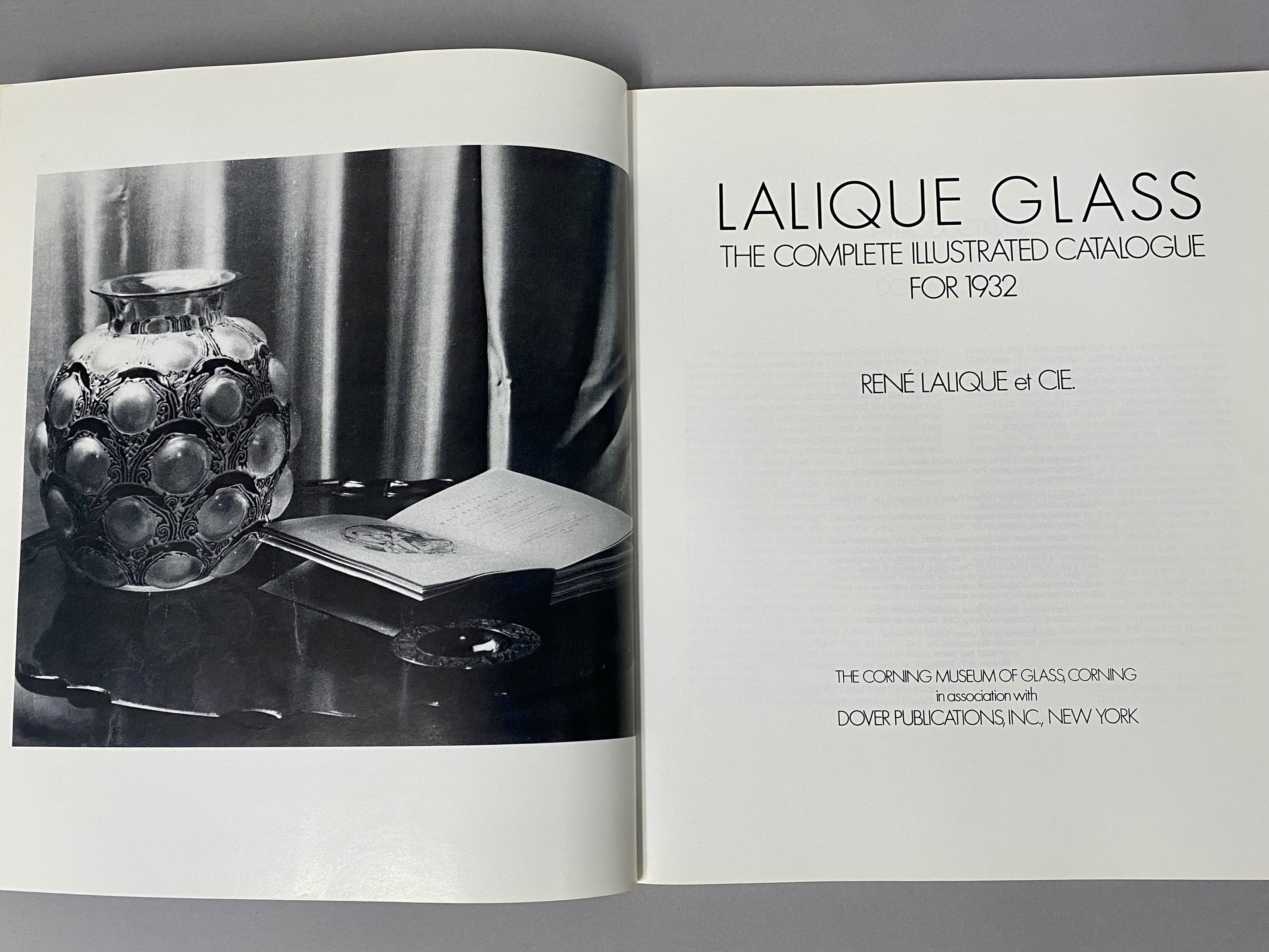 René Lalique et Cie. Lalique Glass Catalogue
