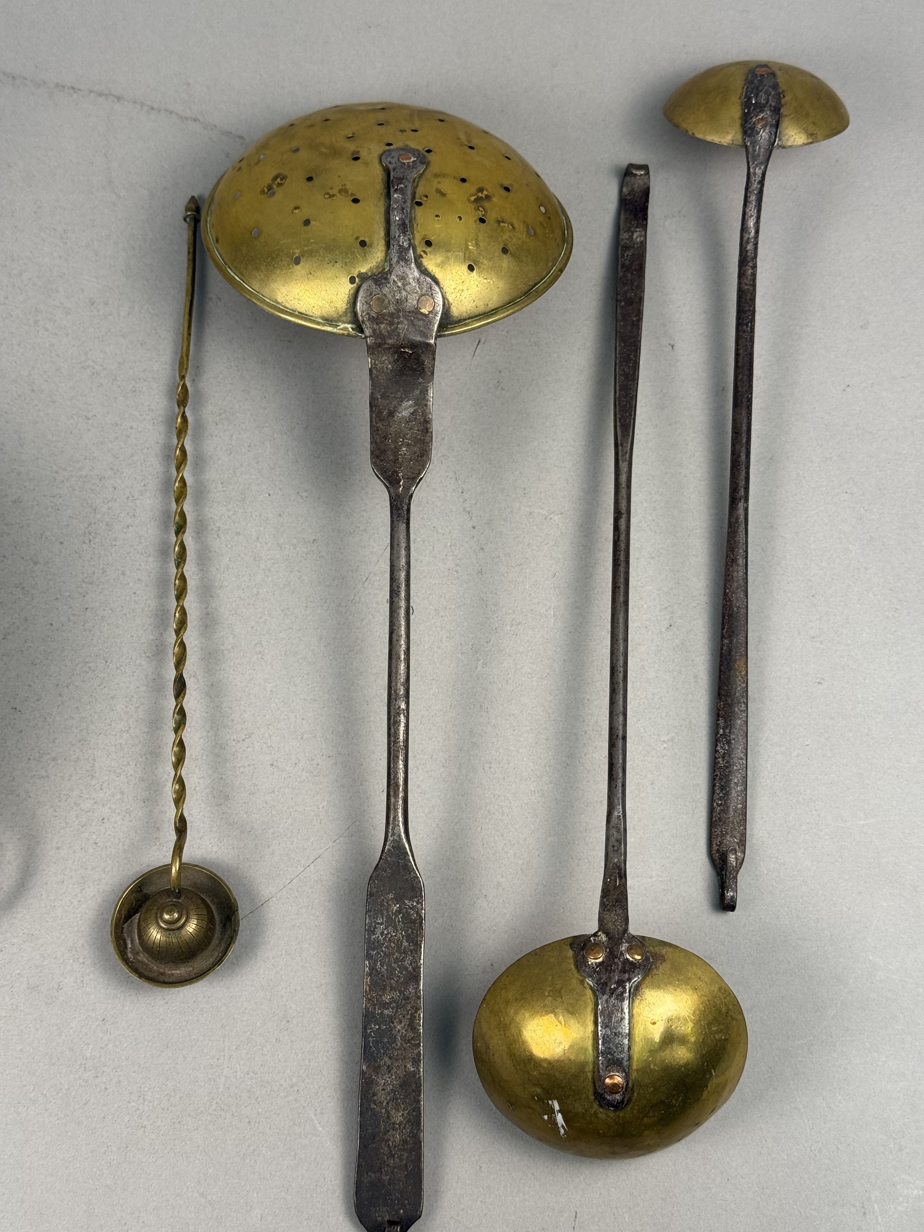 Brass & Iron Cooking Utensils & Basin